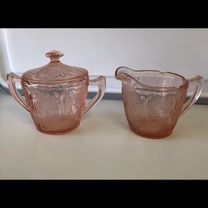 Cherry Blossom Sugar & Creamer